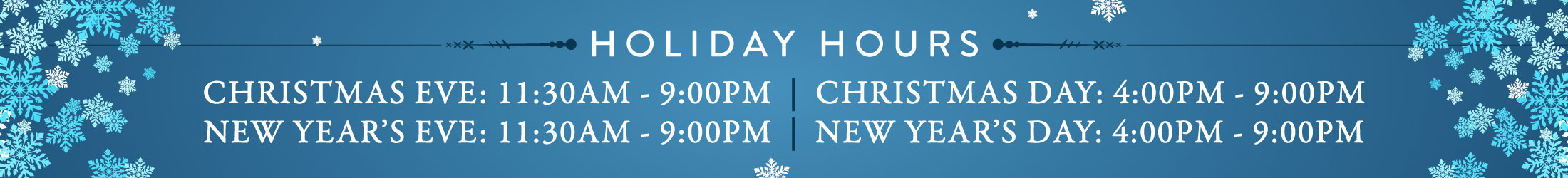 Brody's Italian Restaurant Open Christmas Eve, Open Christmas Day, Open New Year's Eve, Open New Year's Day